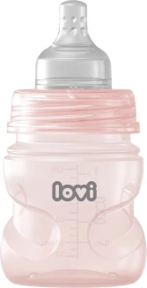 lovi kojenecká lahev trends 120 ml růžová