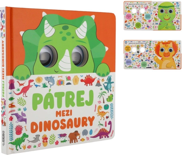 Knížka Pátrej mezi dinosaury