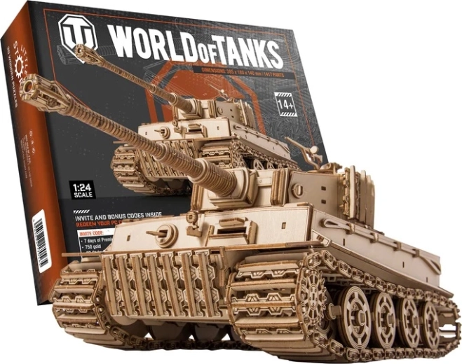 Little Story 3D dřevěná skládačka World of Tanks Tiger M1