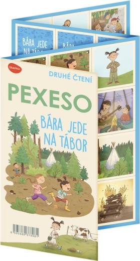 Pexeso Bára jede na tábor