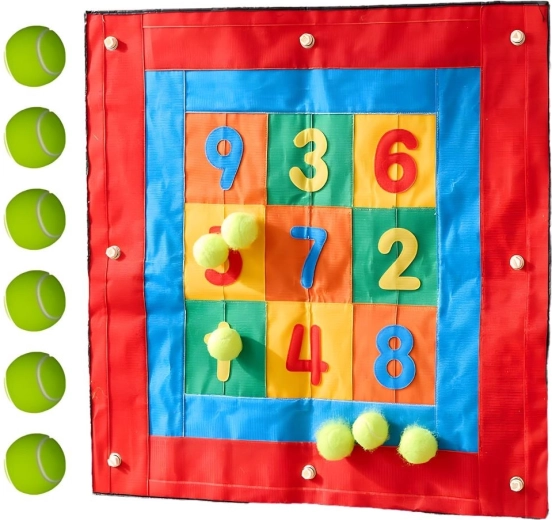 Masterkidz čtvercový terč na suchý zip STEM pro házení na cíl