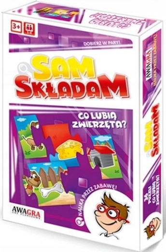 Co mají ráda zvířata? skládačka