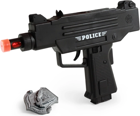 Policejní samopal se světlem a zvukem 23 cm