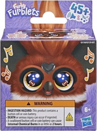 Furby Furblets Sports Foo-tee interaktivní plyšová mini hračka s klipem