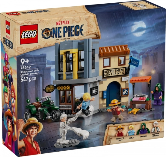 Lego one piece střet s kapitánem Smokerem