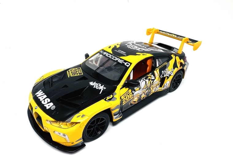 BMW M4 GT3 WASA model auta 1:24 se světlem a zvukem