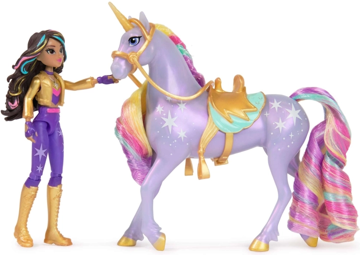 Kouzelný jednorožec Wildstar s duhovou hřívou