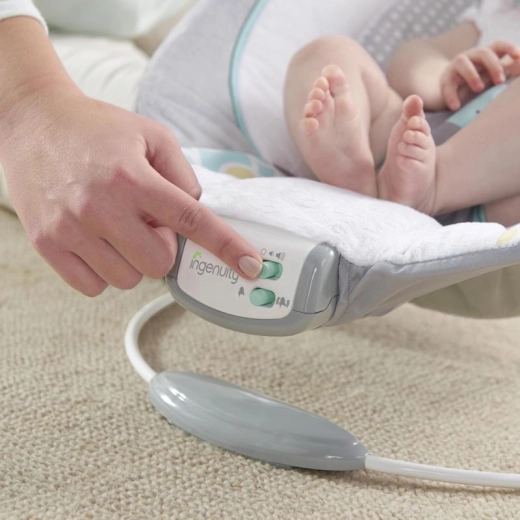 Jemné vibrace a 7 melodií pro uklidnění