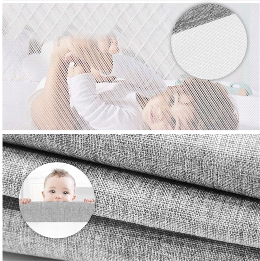 Prodyšná síťka a měkké polstrování