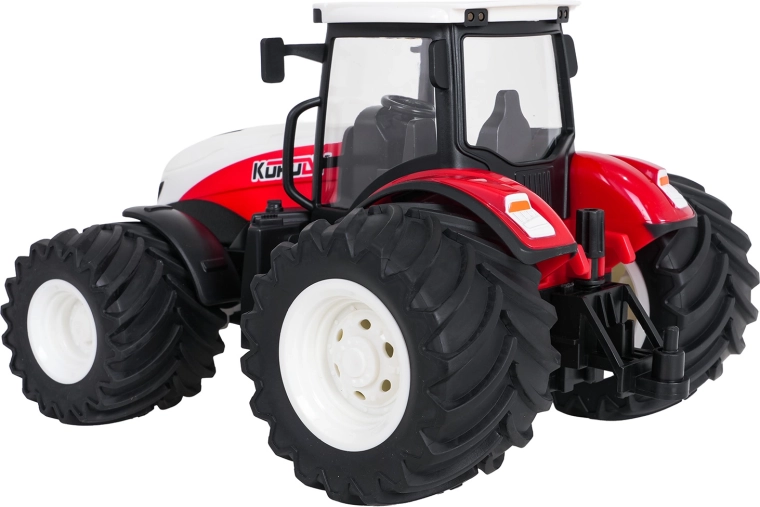 Stabilní jízda na velkých gumových kolech