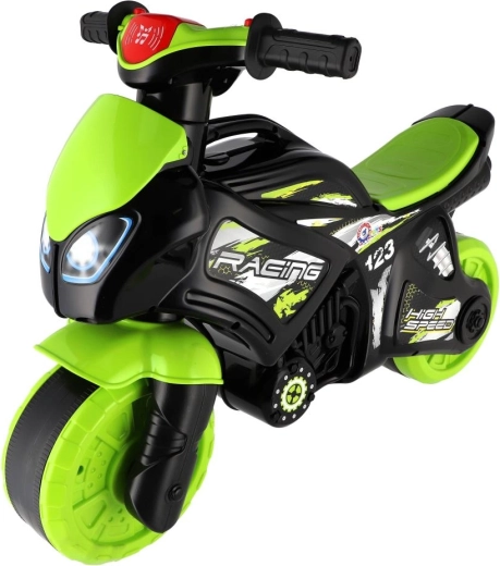 Široká kola pro stabilní jízdu