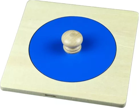 Montessori dřevěné puzzle kruh