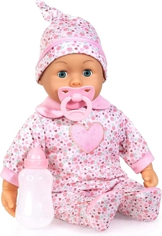 Bayer panenka miminko 38 cm – první slova