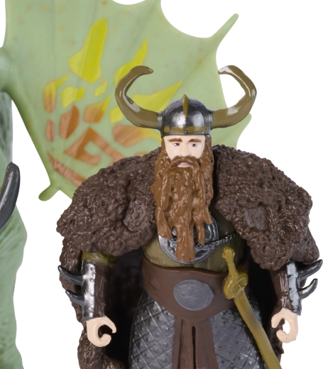 Viking Stoick připraven do sedla