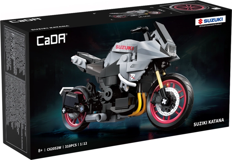 Oficiálně licencovaná Suzuki Katana v měřítku 1:12