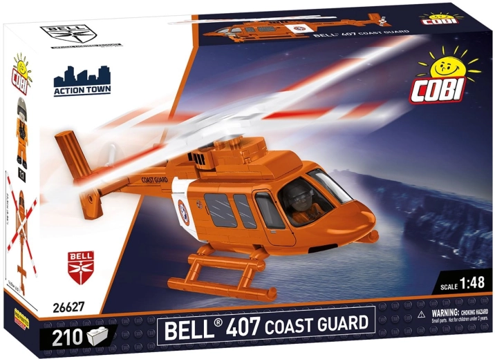 Cobi Bell 407 pobřežní stráž 1:48 (210 dílků)