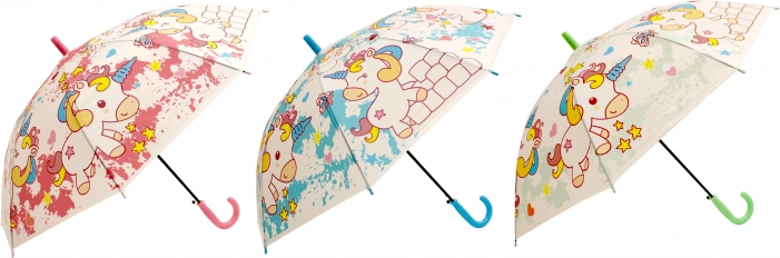 Dětský deštník s jednorožcem 50 cm