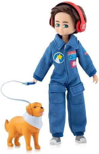 Lottie Finn panáček s pejskem a astronautskými doplňky
