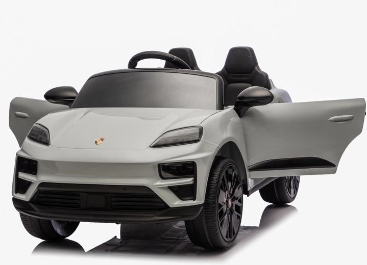 Elektrické autíčko Porsche Macan šedé