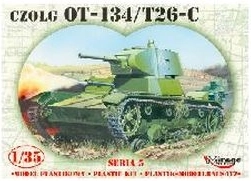 Plastová stavebnice tanku OT-134 / T-26 Mirage Hobby