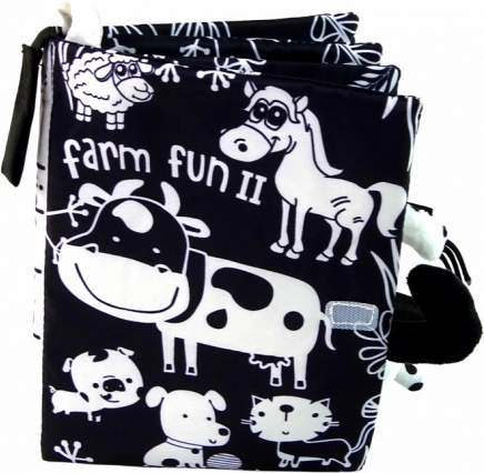 Textilní kniha Farma Zábava pro Nejmenší