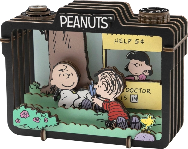 Retro fotoaparát s vícevrstvou hloubkou