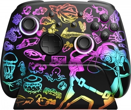 Bezdrátový ovladač FUNLAB Luminex Pro pro Nintendo Switch s nabíjecím dokem Dave the Diver