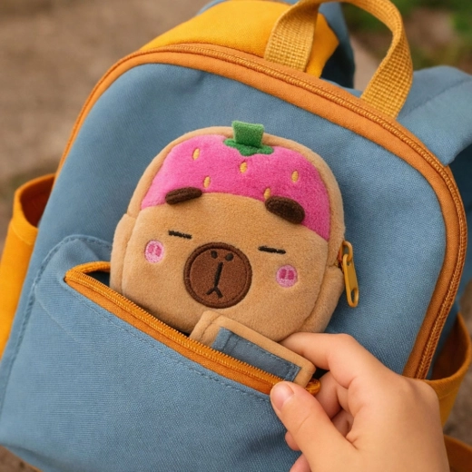 Klip pro snadné připnutí na batoh či klíče