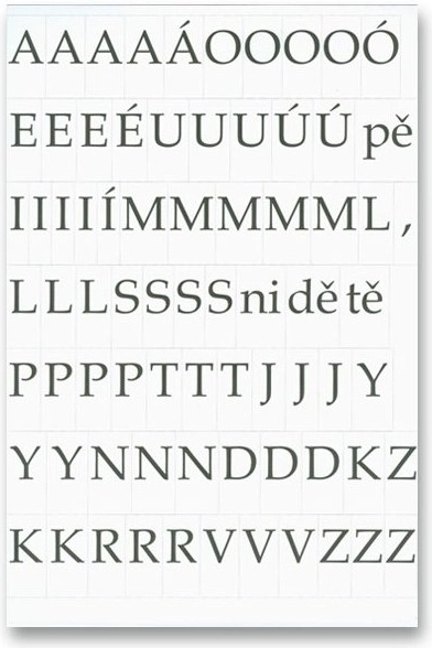 Oxybag vystřihovací písmena a slabiky pro prvňáčky