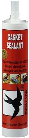Silikonový tmel Gasket Sealant 280 ml, cihlový