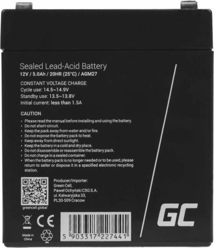 Bezúdržbová technologie VRLA/AGM