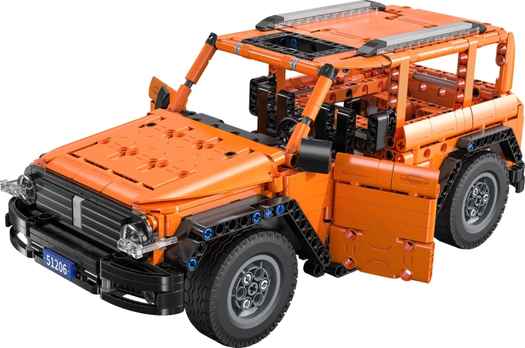 Realistická konstrukce a gumová kola