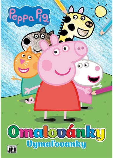 Omalovánka A4 Prasátko Peppa