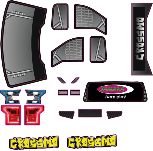 Samolepkový arch pro monster truck Crossmo JAMARA