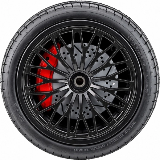 Design ráfku s detaily brzd