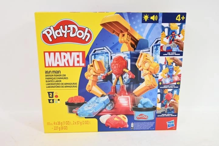 Play-Doh sada modelíny s laboratoří zbroje Iron Man (Marvel)