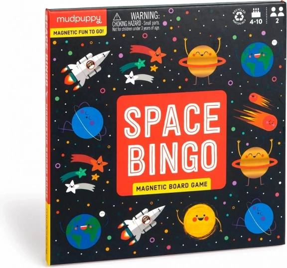 Mudpuppy magnetická hra Vesmírné bingo