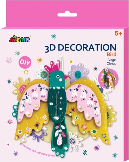 Kreativní sada 3D dekorace – pták