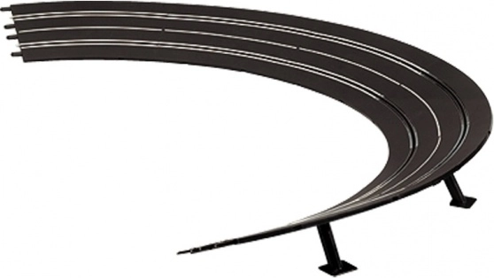 Klopená zatáčka 3/30 pro autodráhy Evolution, Digital 132 a Digital 124