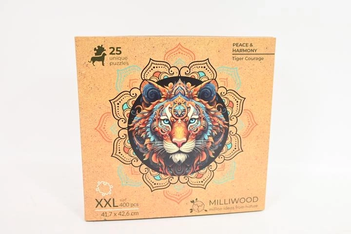 Milliwood Peace and Harmony – tygrys dřevěné puzzle 400 dílků