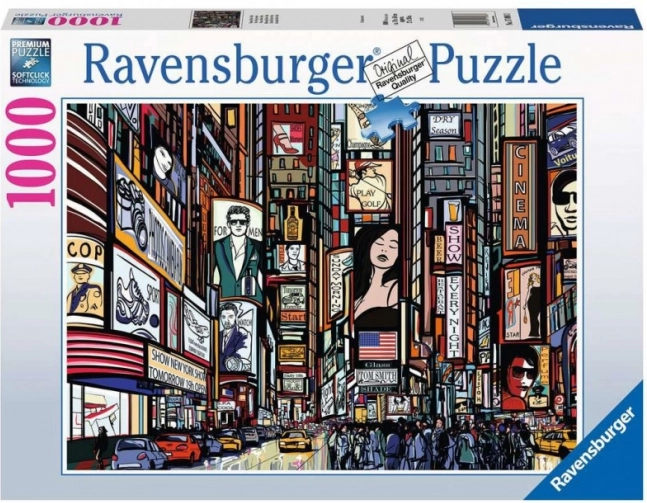 Ravensburger puzzle Colourful New York 1000 dílků