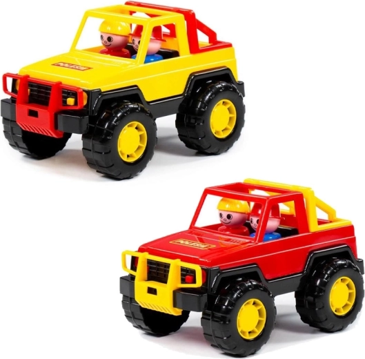 Cavallino terénní auto Jeep Safari s figurkami
