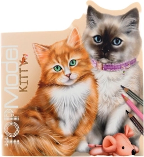 Kreativní sešit s kočičkami