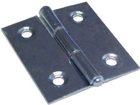 Kloubový závěs 30 × 30 mm, pozinkovaný (20 ks)