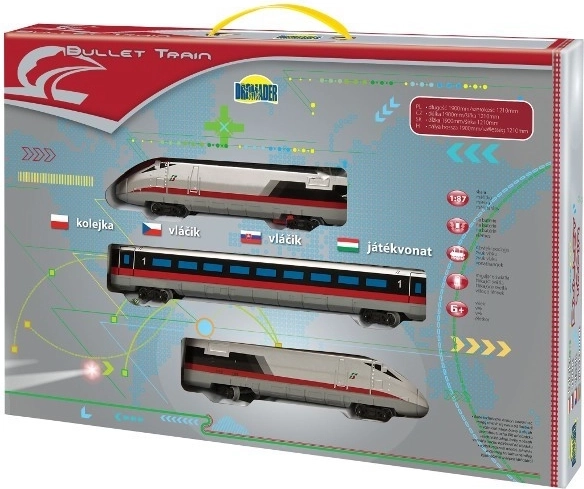 Vlaková sada Bullet Train na baterie