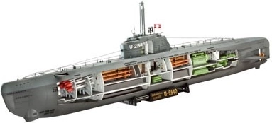 Německá ponorka typu XXI (U-Boot Typ XXI) – stavebnice modelu