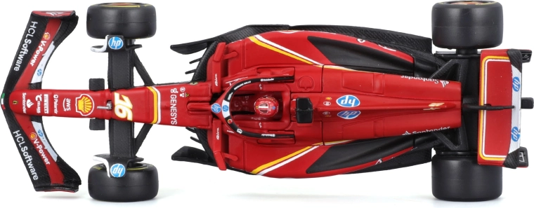 figurka řidiče v kokpitu