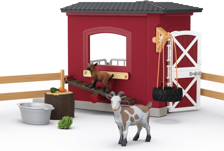 Zábavná houpačka a rampa pro kůzle