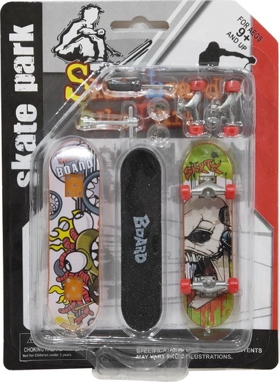Fingerboard sada s náhradními díly, 9,5 cm