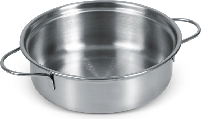 Odolný hrnec pro vaření a servírování při hře